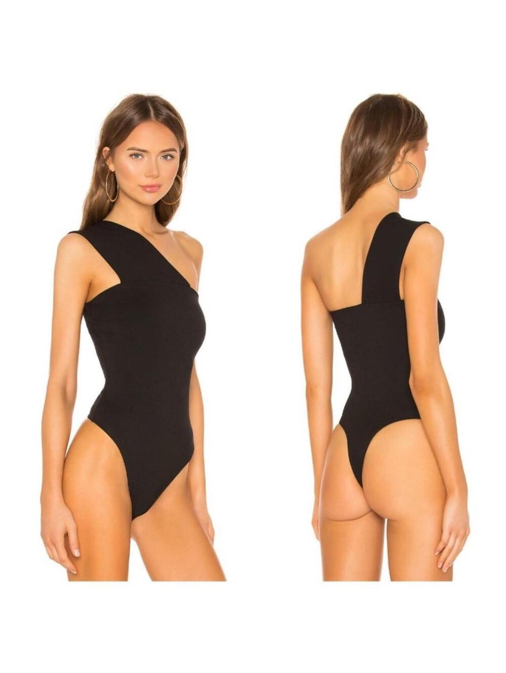 Superdown Women's Black Bodysuit